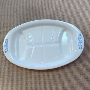 Vintage, Corningware, Blue Cornflower Platter